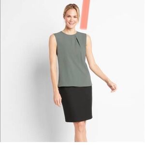 Of Mercer Morris Sleeveless Top Sage Green S